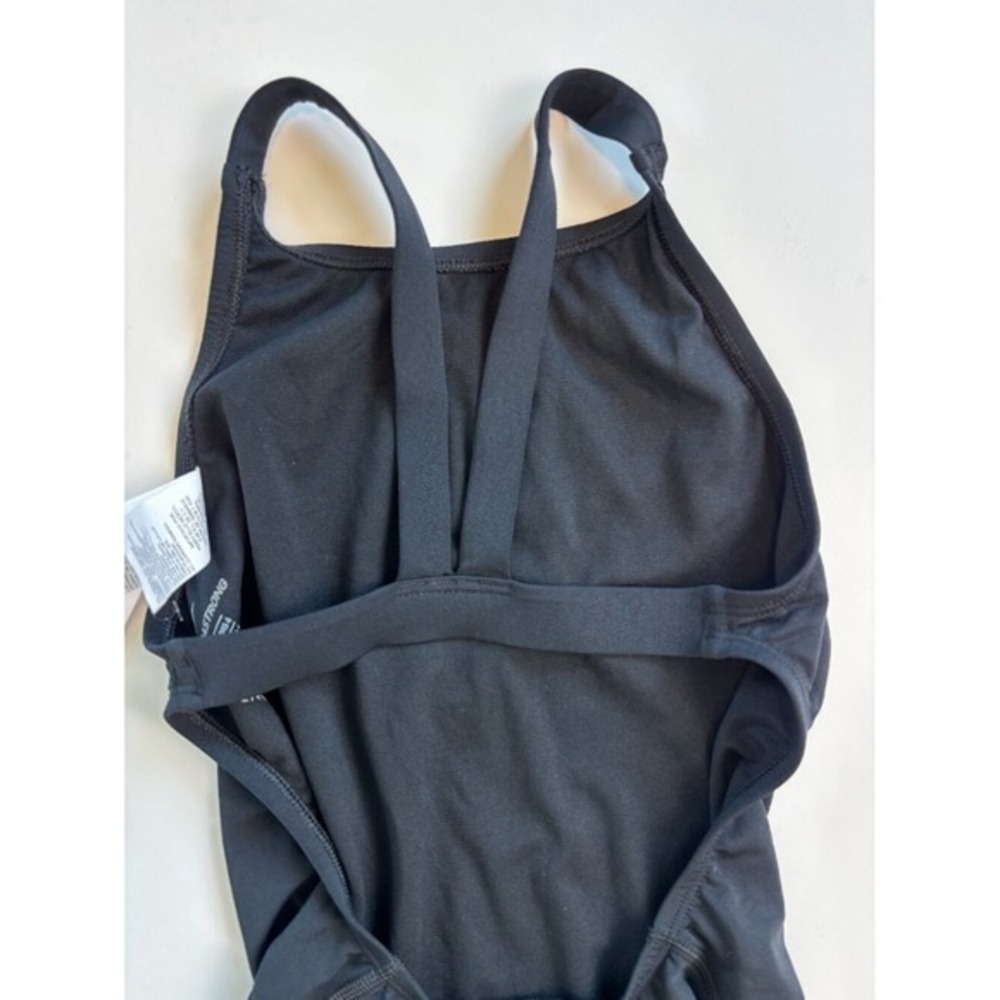 NEW Nike Hydrastrong Fastback One Piece Swimsuit Black 30 Watersports Consign - Picture 7 of 12